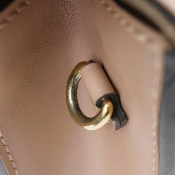 Louis Vuitton  Chain Louise GM Studded Leather Shoulder Bag Beige - Picture 10 of 14